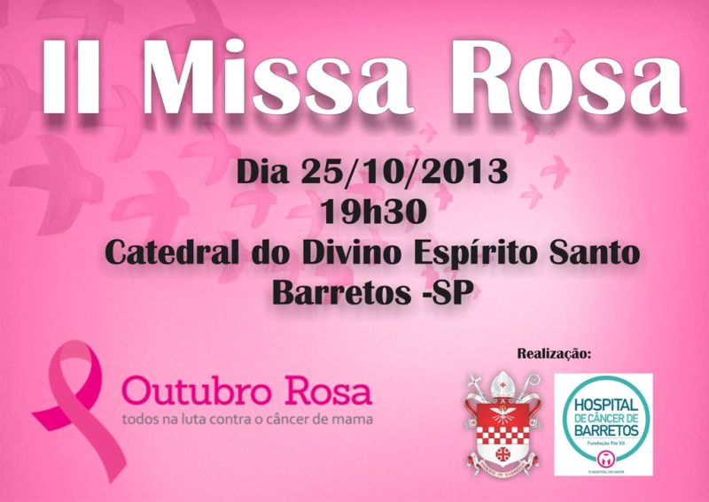 Começa a ser preparada a 2ª Missa Rosa 