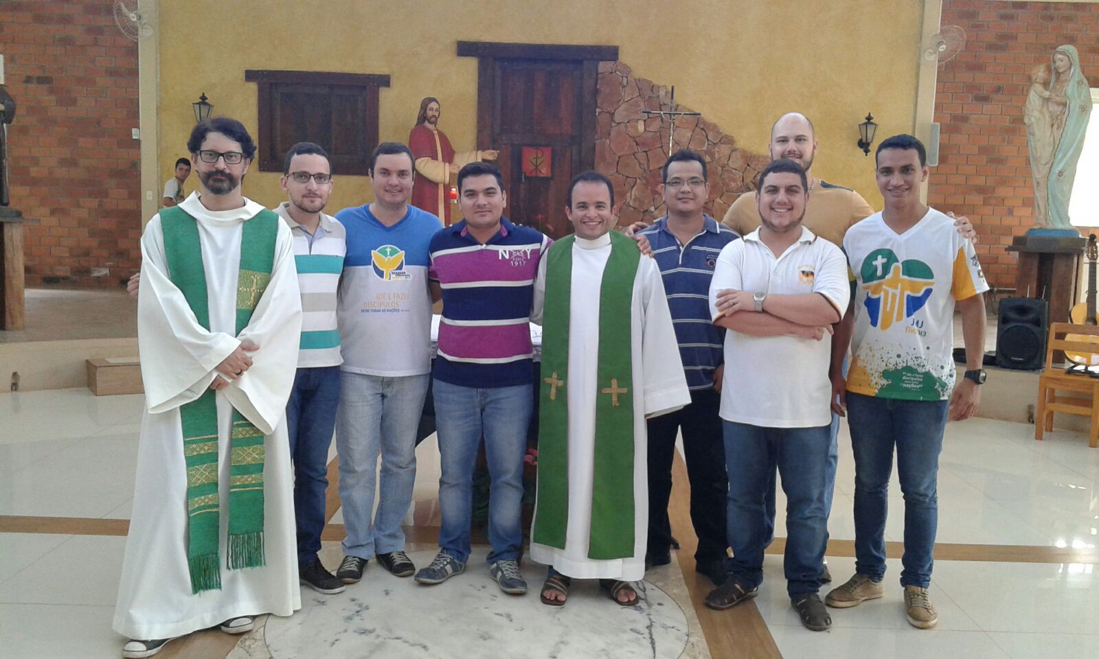 Seminaristas diocesanos participam de retiro espiritual com seminaristas de São José do Rio Preto e Catanduva