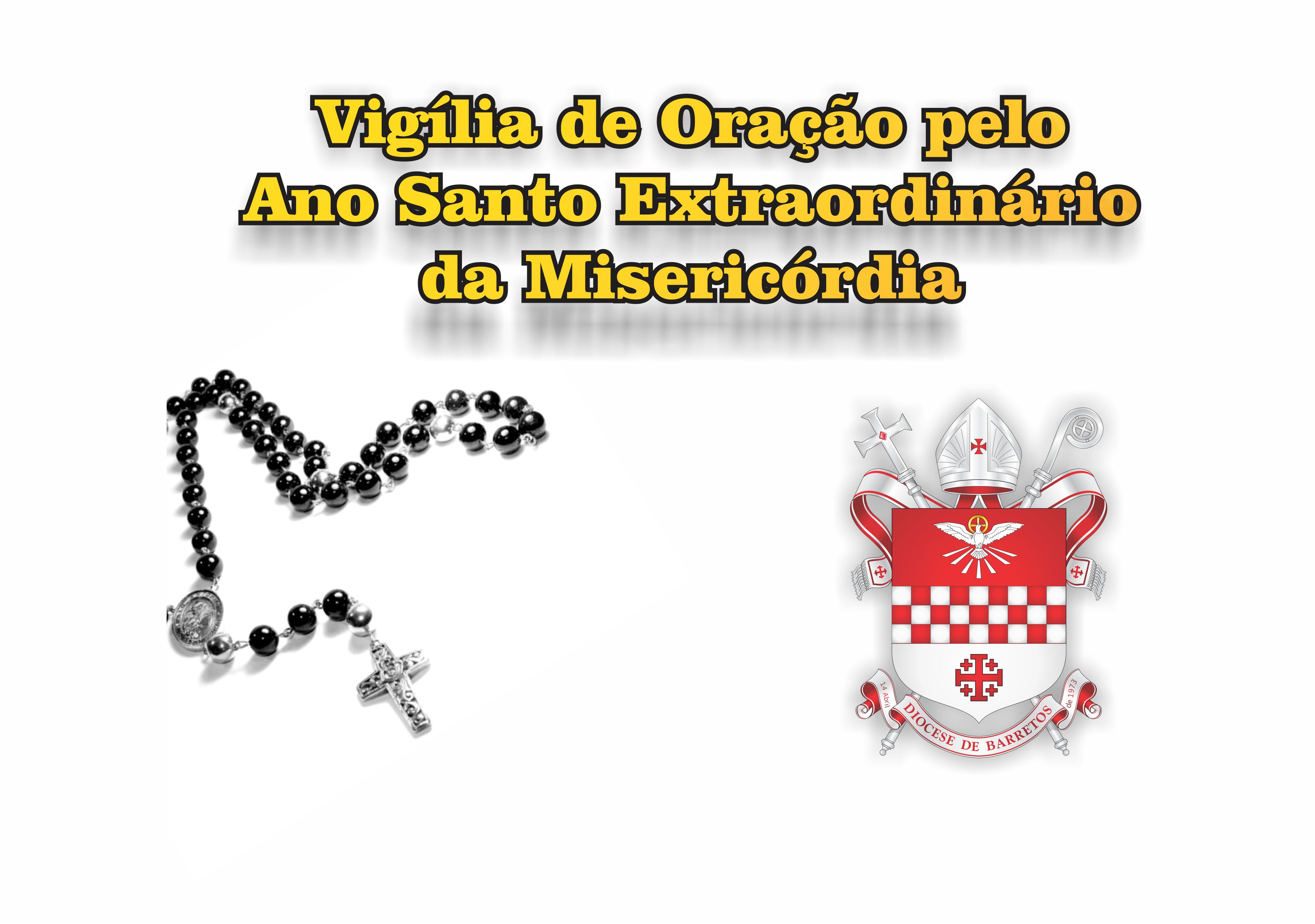 Diocese promove Vigília de Oração pelo Ano Santo Extraordinário da Misericórdia no dia 7 de dezembro