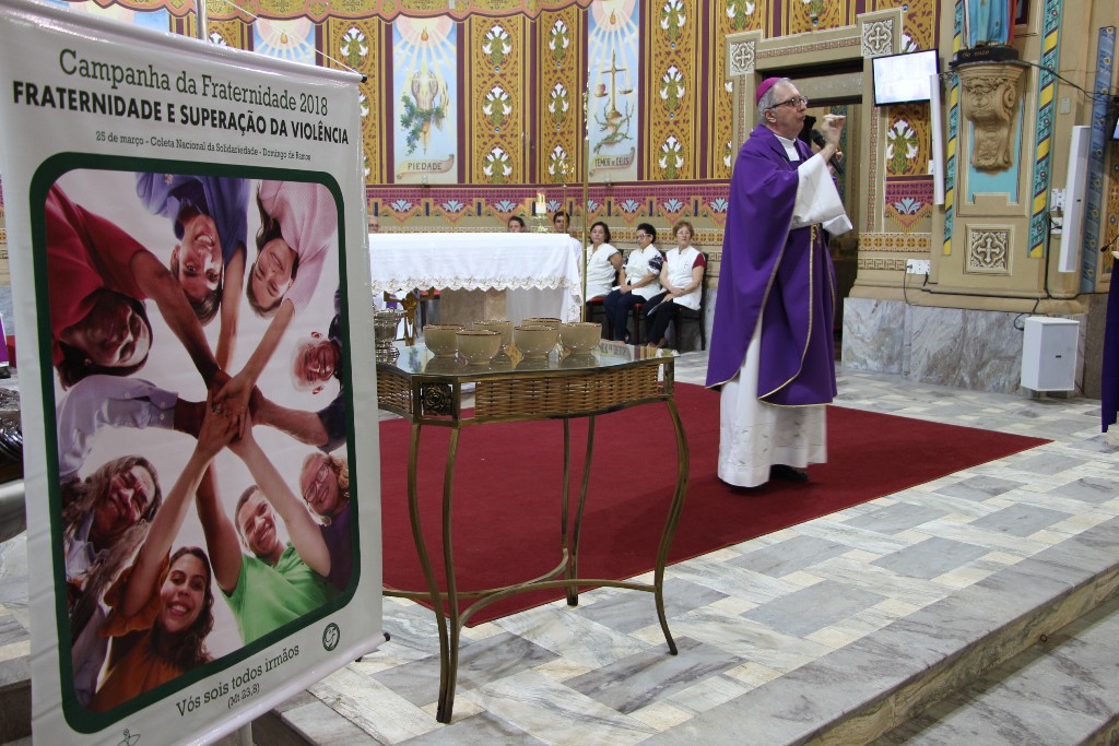 “O mundo está marcado pela violência!”, destaca Dom Milton na abertura da Campanha da Fraternidade 2018