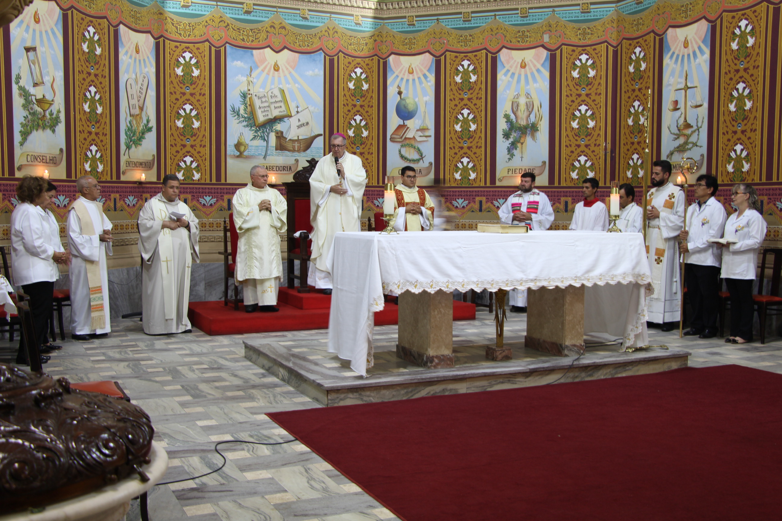 Dom Milton preside missa em ação de graças pelo 18º ano de dedicação da Catedral Diocesana