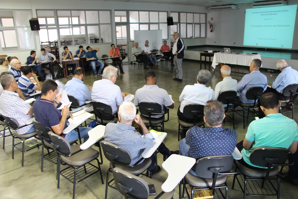 Foto | Clero de Barretos se reúne na Cidade de Maria para o Encontro de Formação Permanente dos Presbíteros