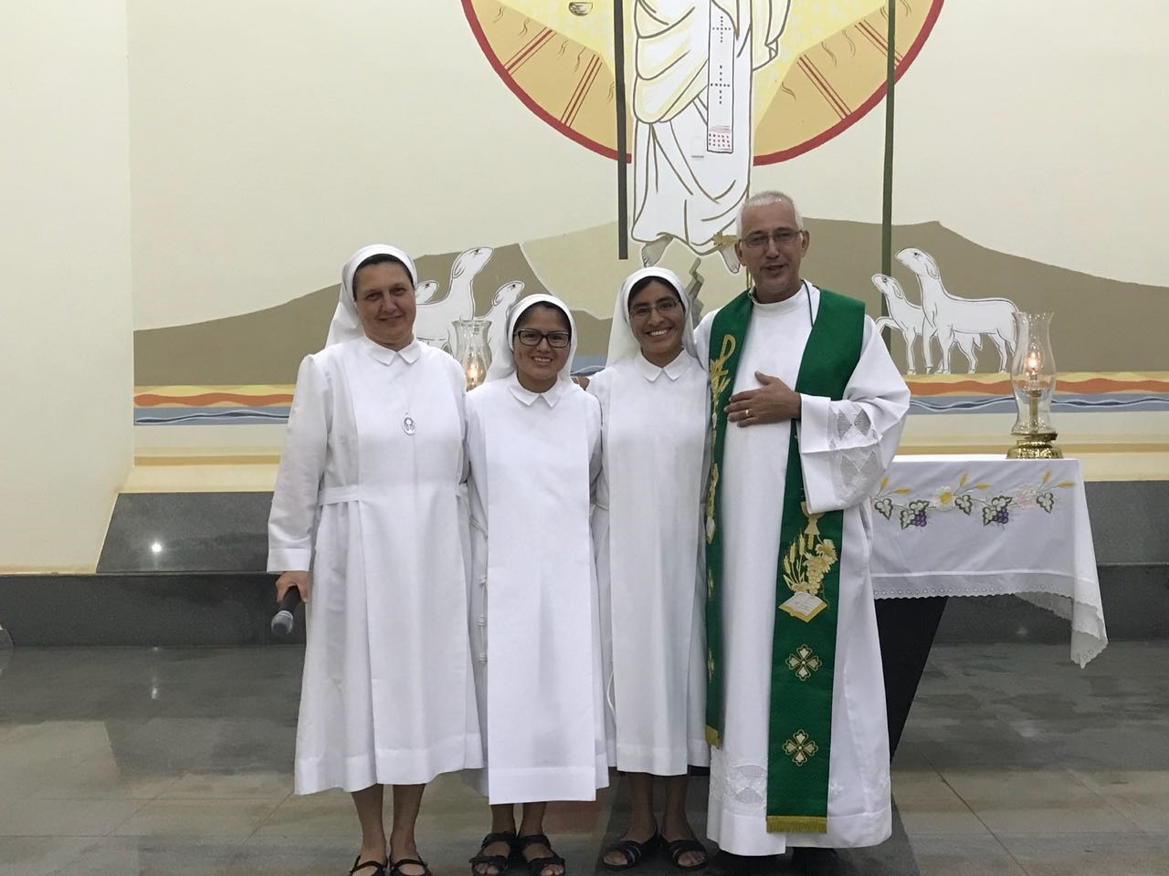 Paróquia de Jaborandi acolhe junioras peruanas em experiência pastoral-missionária no Brasil