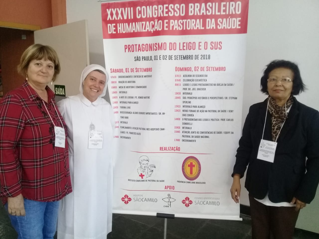 Foto | Representantes da Pastoral da Saúde participam de Congresso em São Paulo