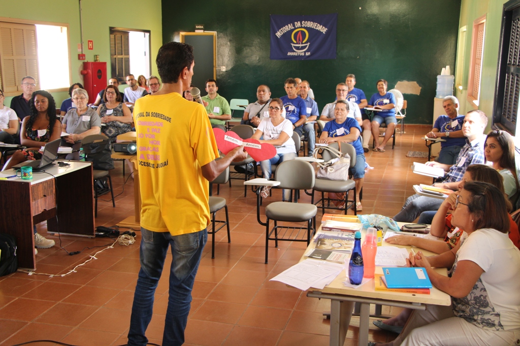 Foto | Pastoral da Sobriedade realiza encontro de capacitação para novos agentes