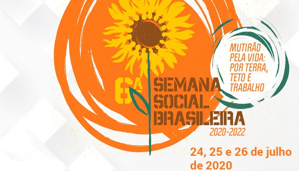 Inscrições para a Seminário Estadual rumo a 6ª Semana Social Brasileira terminam na quinta-feira (23)