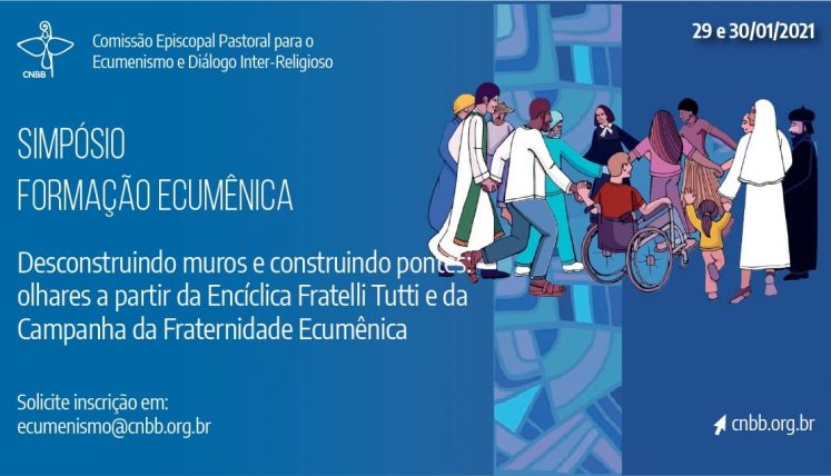 Abertas as inscrições para o Simpósio de Formação Ecumênica 2021, que acontece dias 29 e 30 de janeiro