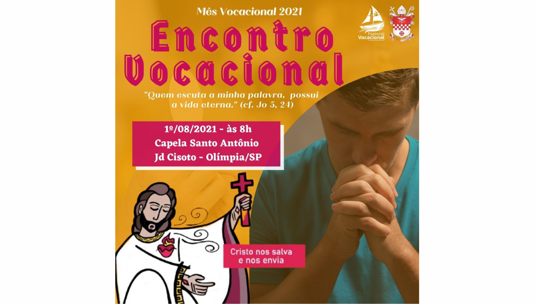 Serviço de Animação Vocacional/Pastoral Vocacional organiza Encontro Vocacional Diocesano