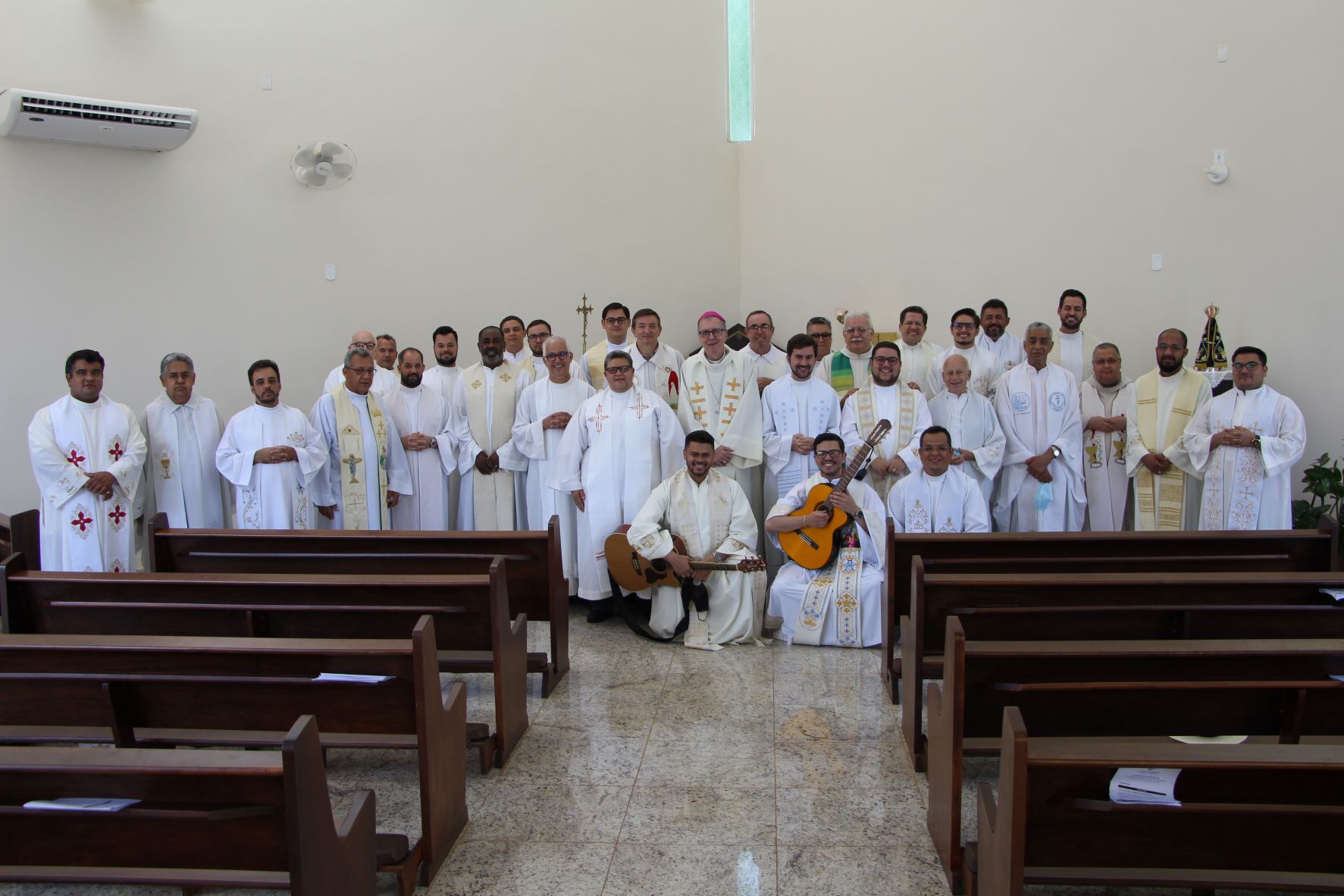 Foto | Retiro Espiritual do clero é realizado na Cidade de Maria