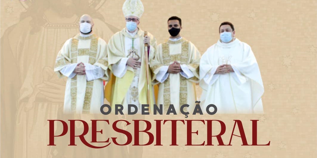 Dom Milton ordena dois novos presbíteros para a diocese na próxima sexta-feira (18), em Morro Agudo