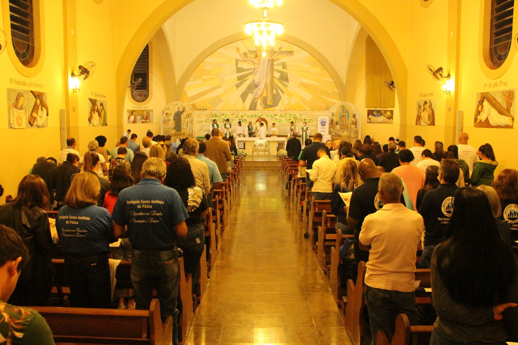 Foto | Setor Família promove Missa da Unidade