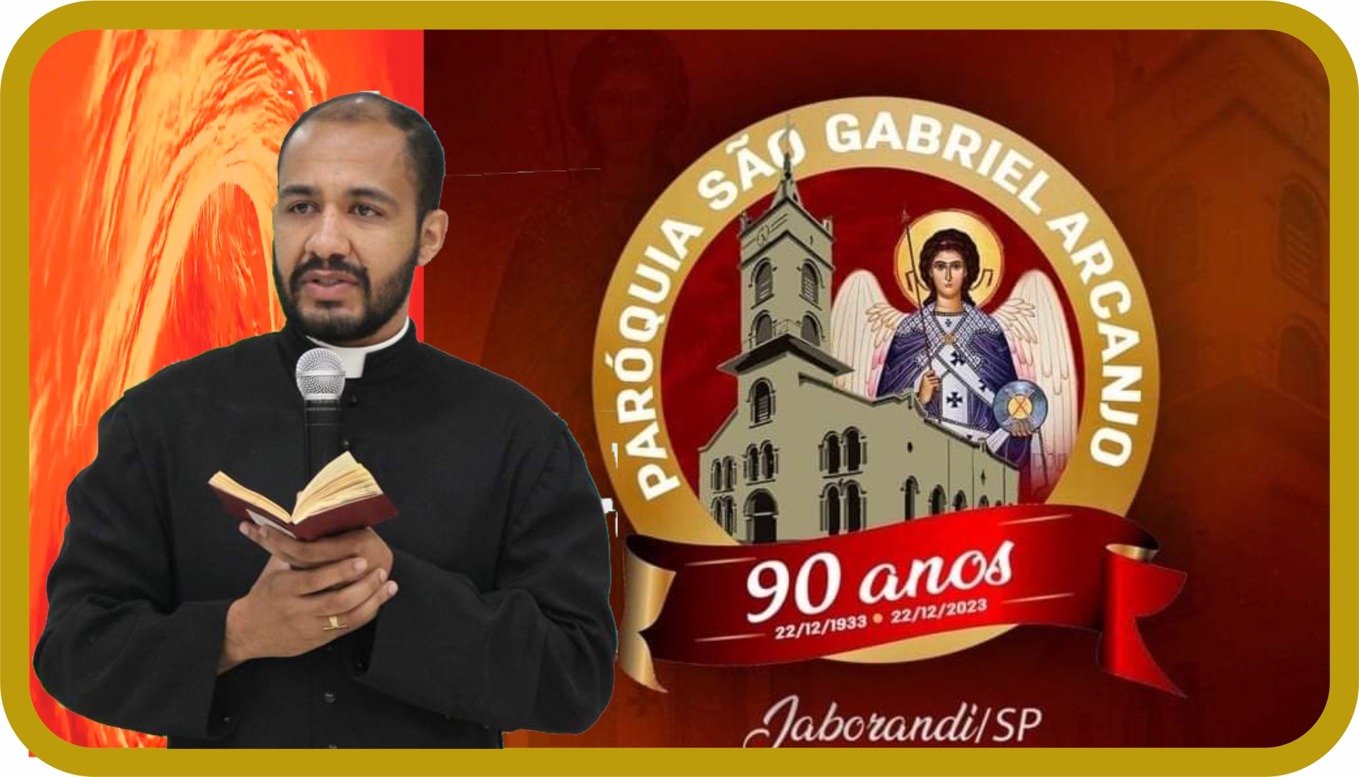 Paróquia São Gabriel Arcanjo de Jaborandi celebra Jubileu de 90 anos