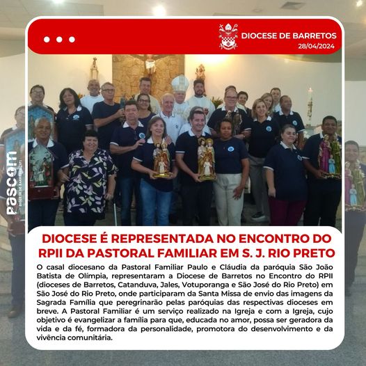 Foto | Pastoral Familiar diocesana participa de encontro na RP II