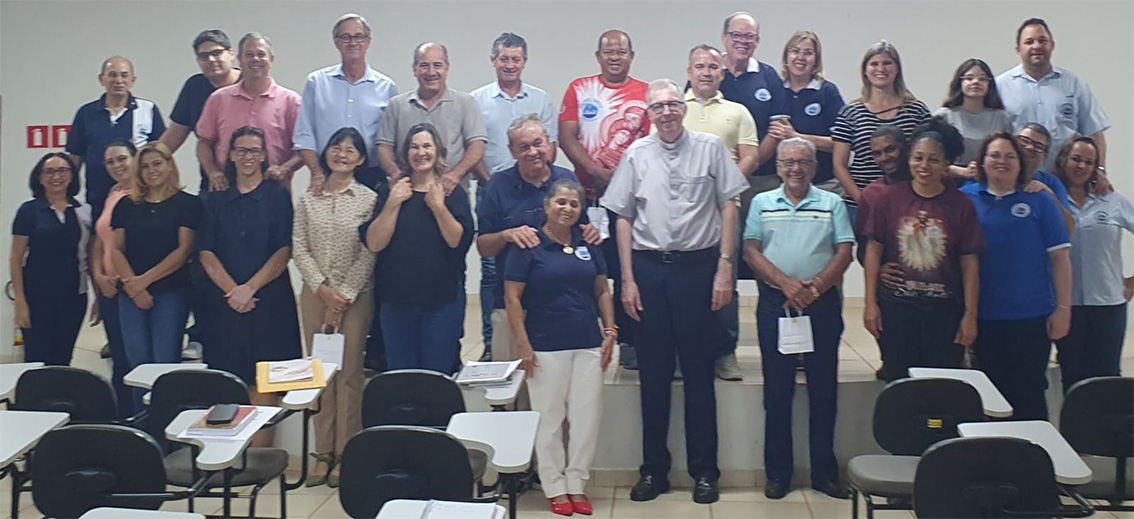 Pastoral Familiar Diocesana recebe Padre Hamilton – seu Novo Assessor Eclesiástico