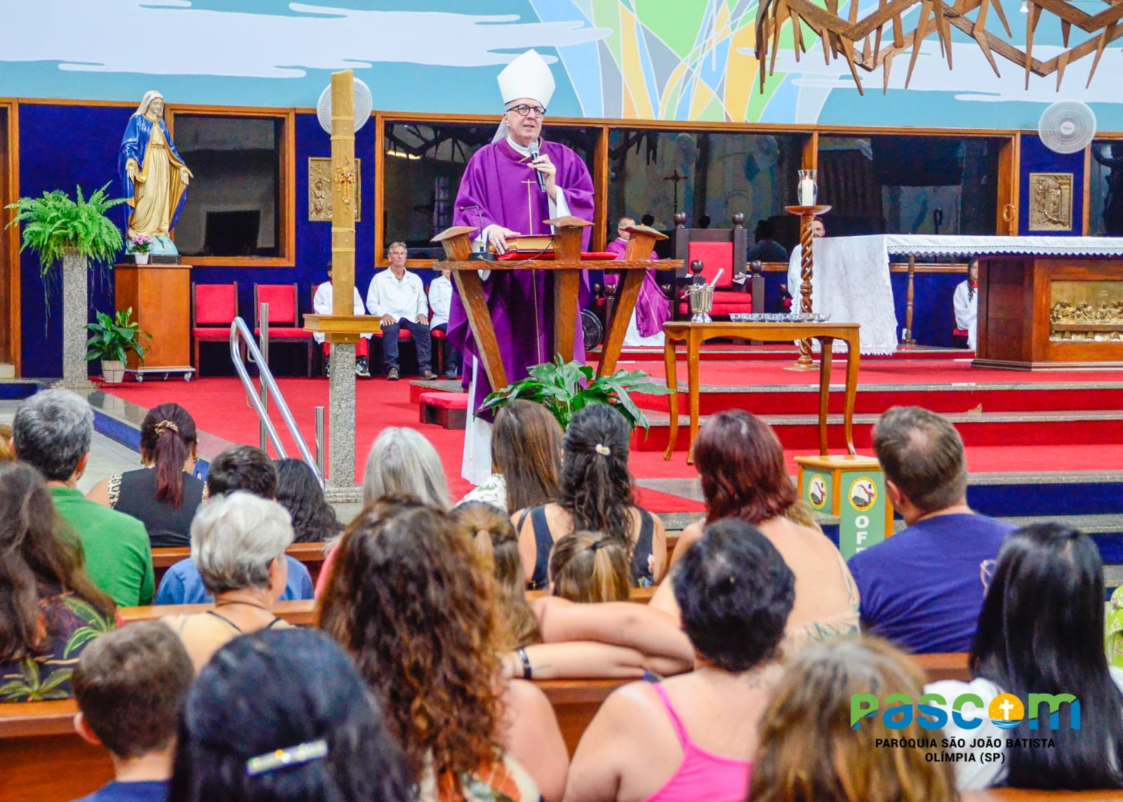 Celebração da quarta de cinzas marcou início da CF 2025 na Diocese