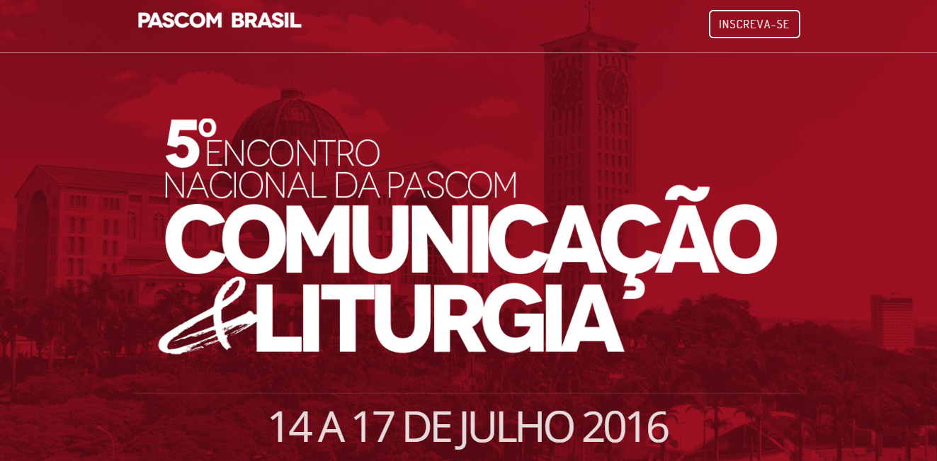 Abertas as inscrições para o 5º Encontro Nacional da Pastoral da Comunicação