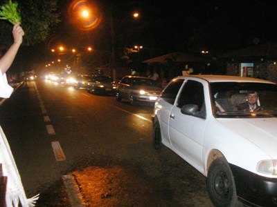 CARREATA E BENÇÃO DE VEÍCULOS EM MORRO AGUDO CELEBROU SÃO CRISTÓVÃO