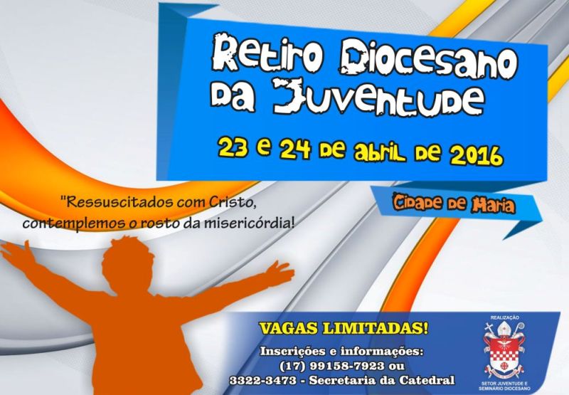 Inscrições abertas para Retiro Diocesano da Juventude 2016