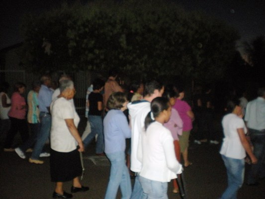 CAMINHADA PENITENCIAL NA PARÓQUIA SANTA ANA EM BARRETOS