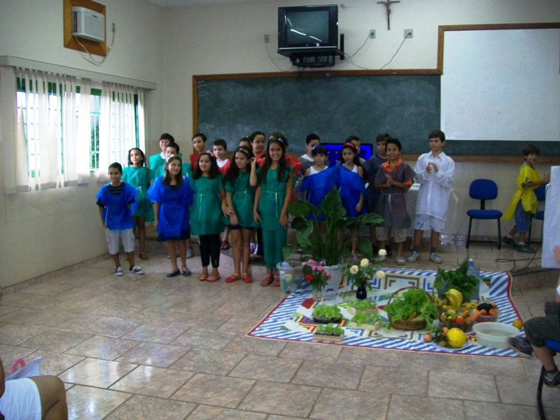 Catequizandos da Paróquia do Rosário participam da Celebração da Ecologia