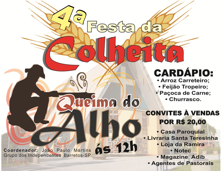 4ª Festa da Colheita em Morro Agudo acontece no fim semana