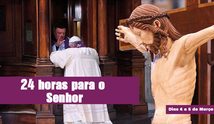 Paróquias da diocese promovem o “24 Horas para o Senhor” na sexta e sábado