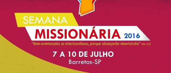 4ª Semana Missionária da Juventude começa amanhã em Barretos