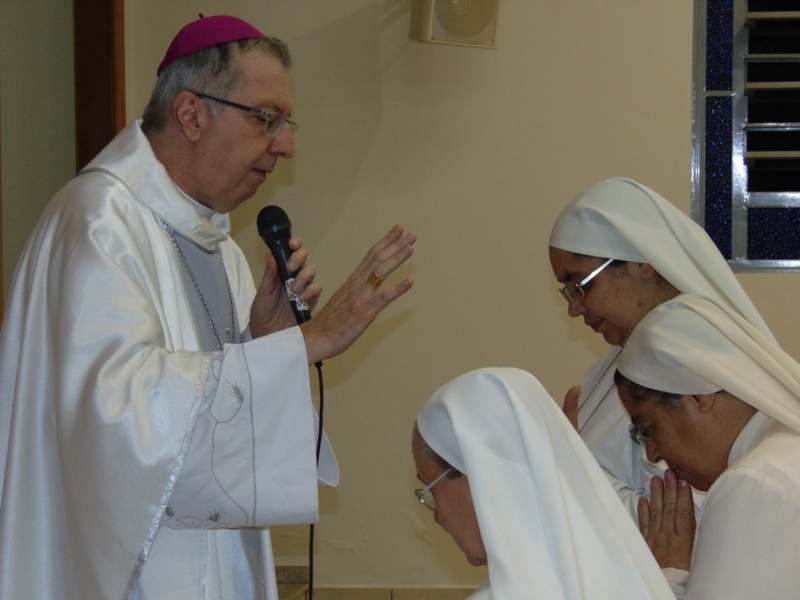 Pequenas Missionárias de Maria Imaculada iniciam trabalho missionário na Casa Madre Paulina