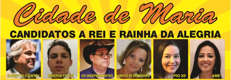 Definidos os Candidatos e Candidatas a Rei e Rainha da Alegria 2017