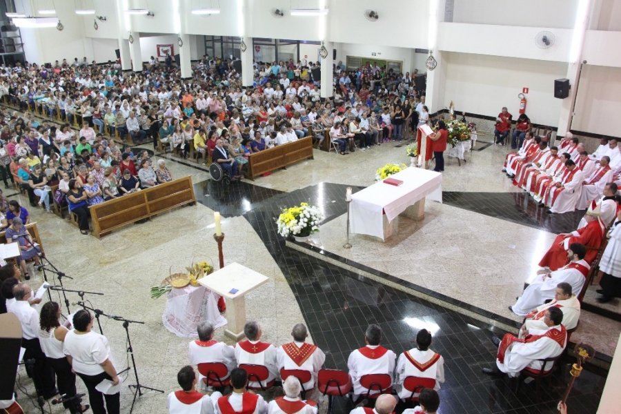 Solenidade de Pentecostes reuniu fiéis em Barretos na Celebração da Unidade Diocesana